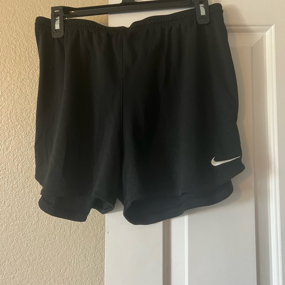 Nike Black Athletic Shorts Lightweight Performance